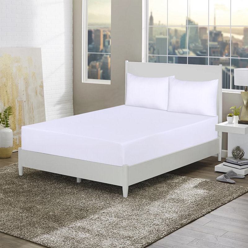 Eemeli Microfiber 30cm Deep Pocket Fitted Sheet – Ultra-Soft, Wrinkle-Resistant, Breathable Bedding for Standard Mattresses