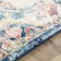 Caban Blue/Burgundy Rug
