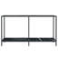 Hannmeike Glass Top Console Table-443084631-443084628