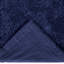 Taie décorative touffetée en chenille 100% coton de la collection Ashton, conception en médaillon, respirante, certifiée OEKO-TEX, lavable à la machine, toutes saisons, 21 po x 27 po, bleu marine-426837253-409766618