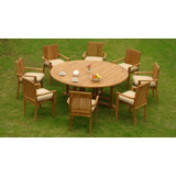 Rousseau Outdoor 7 - Piece Teak Dining Set