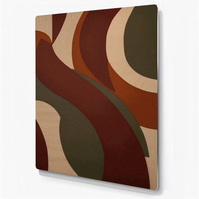 Art abstrait en métal 7 formes abstraites