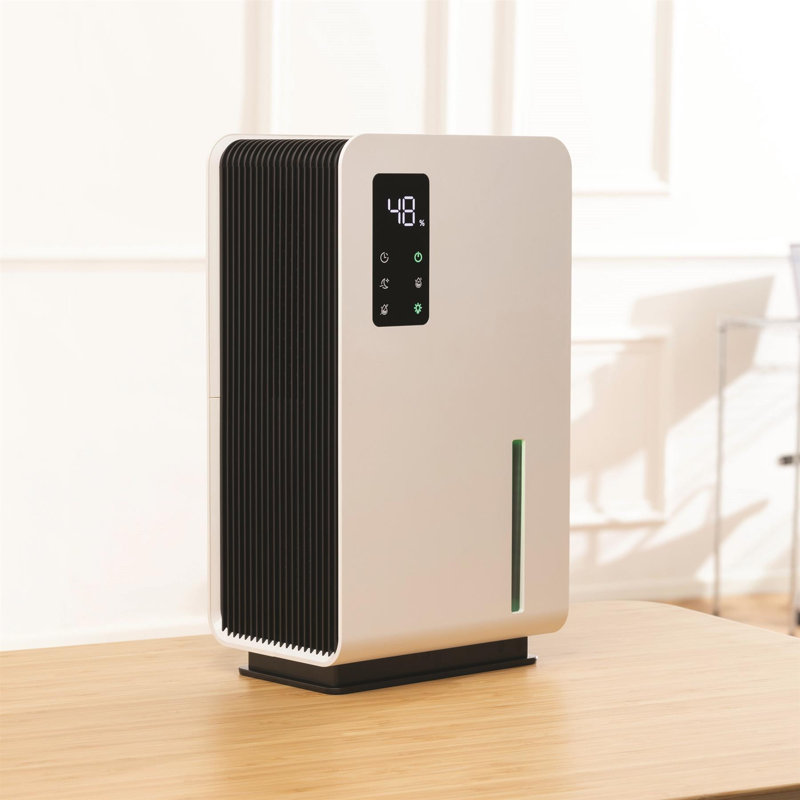 Daewoo 3.2L Compact Dehumidifier with Air Purifier, Night Mode and 48hr Timer