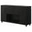 Lorient 8-Drawer LED Bedroom Flame Box Dresser Black