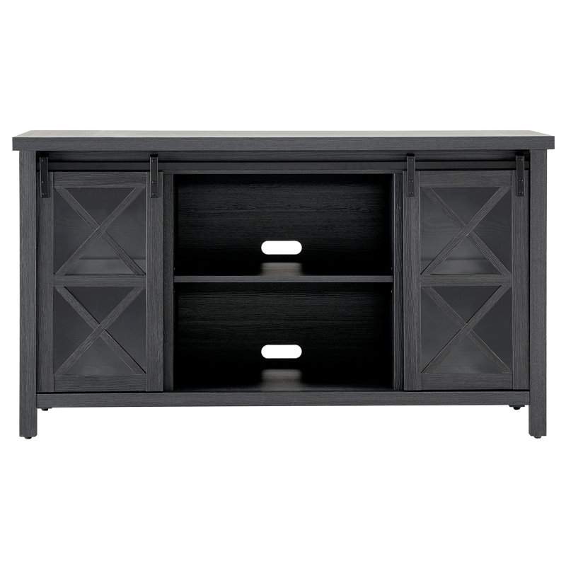 Unfinished TV Stand for TVs up to 65", Charcoal Grey