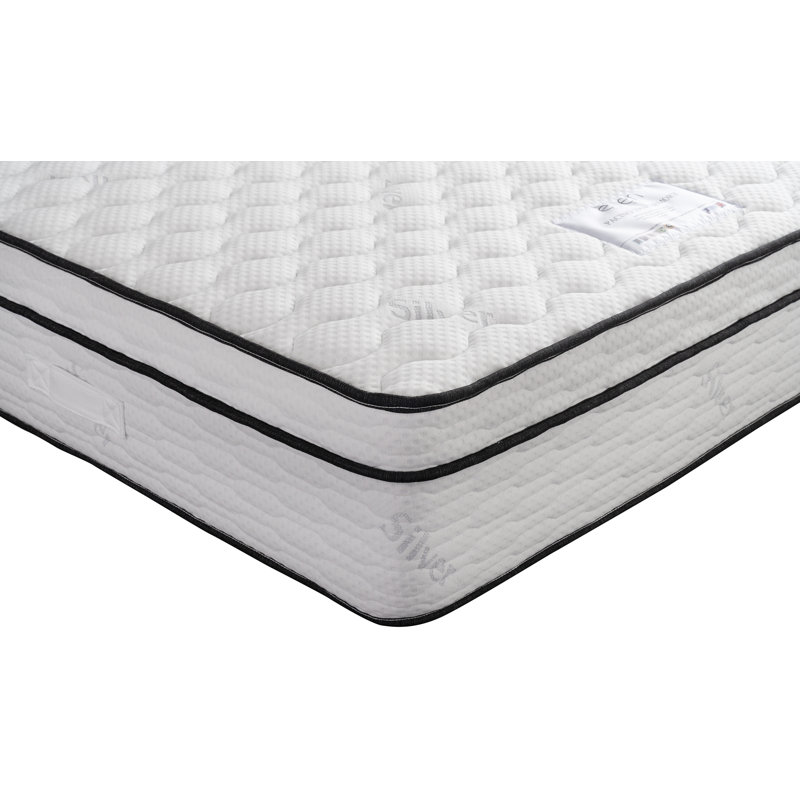 Amy Double 4Ft6 Hybrid 1000 Pocket Spring And Memory Foam Mattress, Kingsize (5')