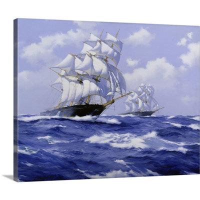 «The Clipper», «Wild Ranger» et «John Gilpin», 2009 par James Brereton - reproduction d'art graphique sur toile