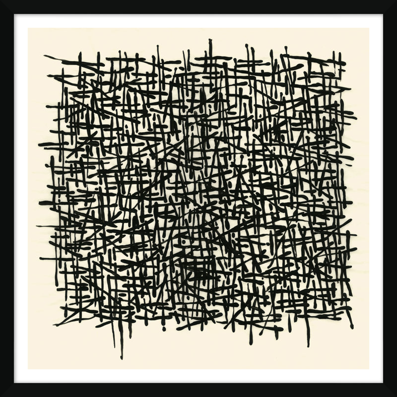 Straw par Susan Hable - peinture encadrée