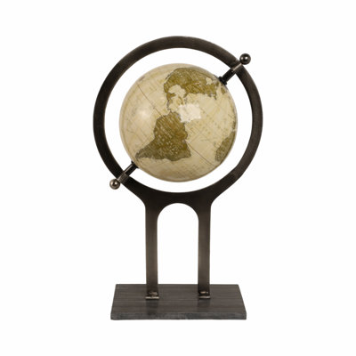 18" Siegfred Metal Globe