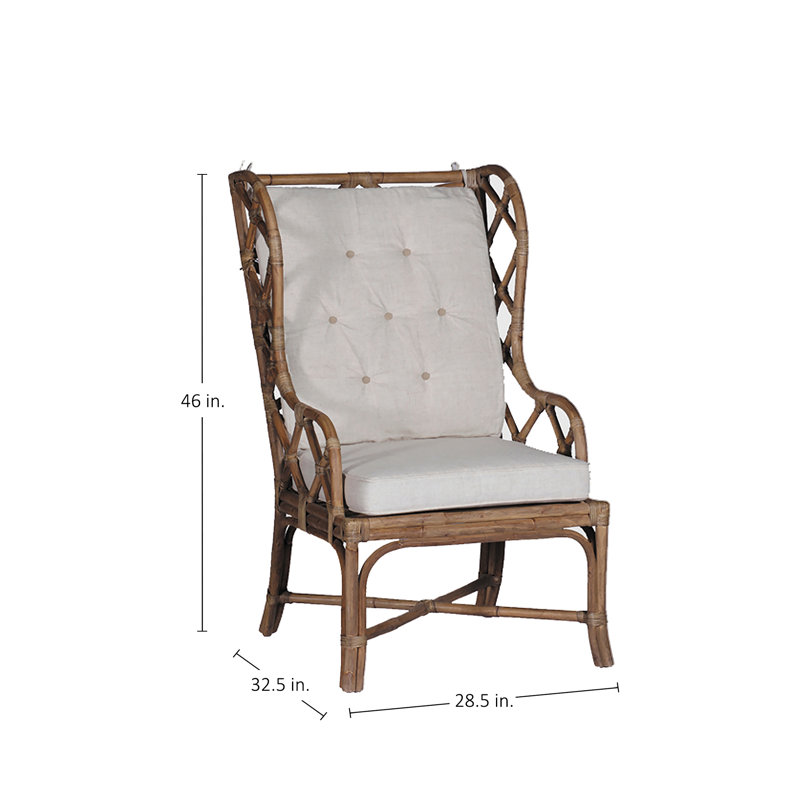 Watson 28.25" Wide Tufted Wingback Chair