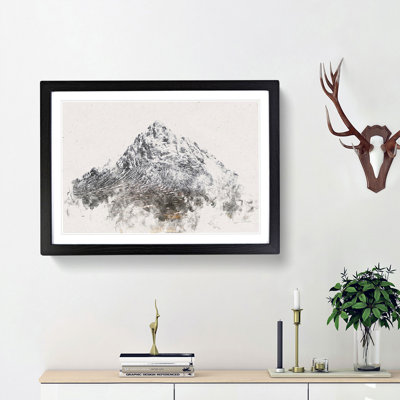 Mountain in Scotland - Framed Print