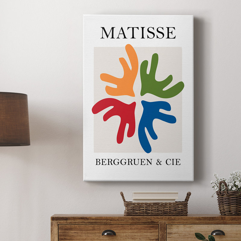 Matisse CCXCI Framed Print -Custom Wrapped Gallery Cavas, 18" H x 12" W