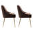Koblas Velvet Armchair-1060590523