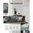 L-Shaped Electric Standing Desk With Drawers-356823850