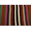 Tapis rayé en laine 6 x 10
