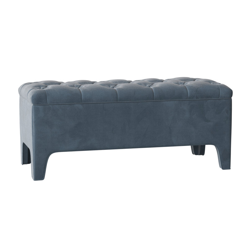 Banc de rangement à couvercle rabattable Lincoln, H 19 po x l 44 po x P 19 po, Cadet Rylee