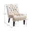 Chaise de salon en velours Comfy-1742201748
