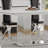 Granit Unfinished Metal Base Dining Table-99841142-99841145