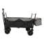 Chariot pliable de 480 lb avec auvent, poussette de chariot avec roues tout-terrain de 7 po, chariot pliable léger, grande capacité de camping, de magasinage, de sport et de jardin avec moustiquaire