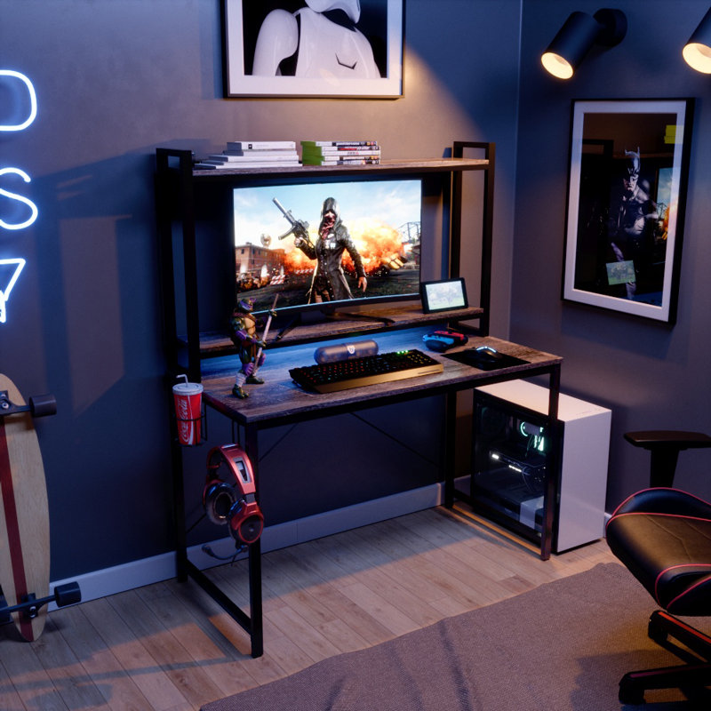 Bureau de jeu Alaia, Gris