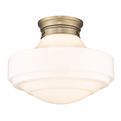 Ilona Glass Semi Flush Mount