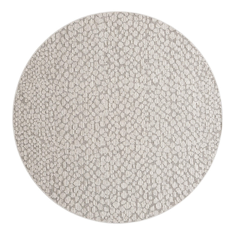 Gurjot Indoor/Outdoor Area Rug, Round 7'10"