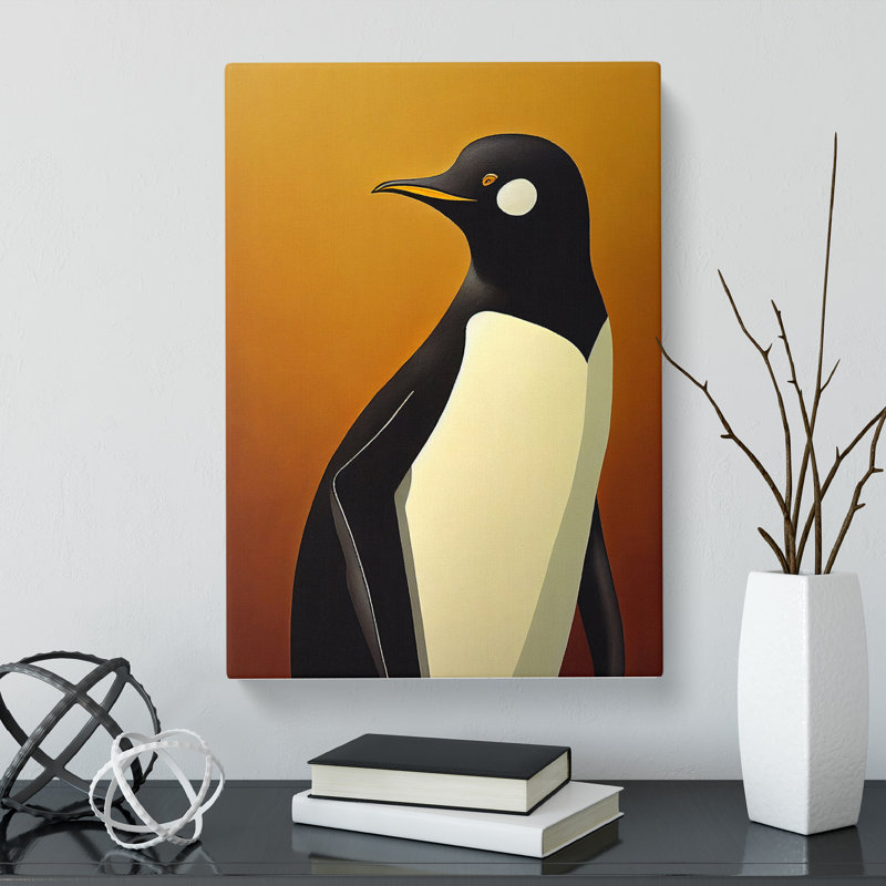 CAN-V0523-1804X Penguin Contemporary Vol.5 - Wrapped Canvas Print, 50cm H x 35cm W