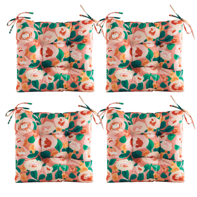 Coussin de siège extérieur 4 pièces Winston Porter
