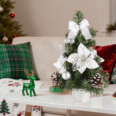 Décorations pour arbre de Noël Mini arbre artificiel de 30 cm