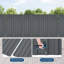 0.03 cm H x 42.6 cm W Gate Fencing
