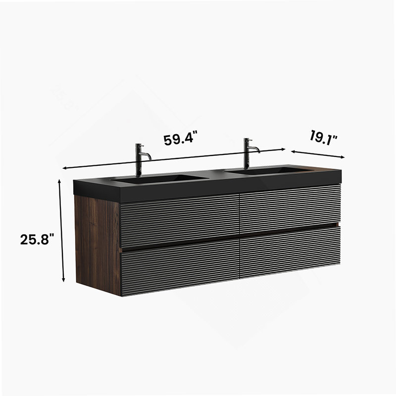 Meuble-lavabo 60 po Grace