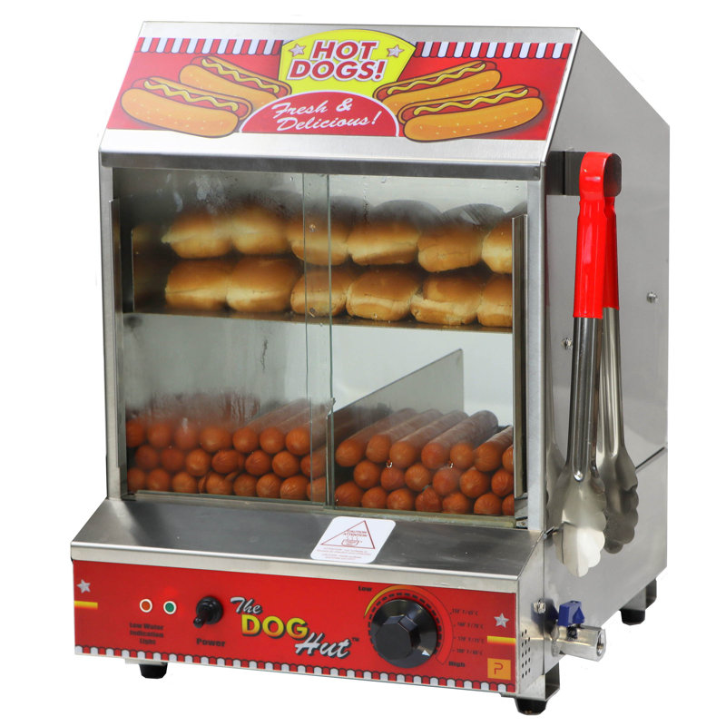 Cuiseur à vapeur pour hot-dogs
