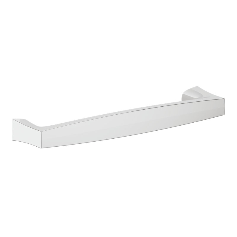 4651 Palm Springs 8" Cabinet Pull, in Lifetime (PVD) Polished Nickel, Polished Chrome