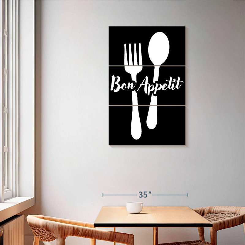 Tergel Bon Appetit Cutlery, 57" H x 36" W