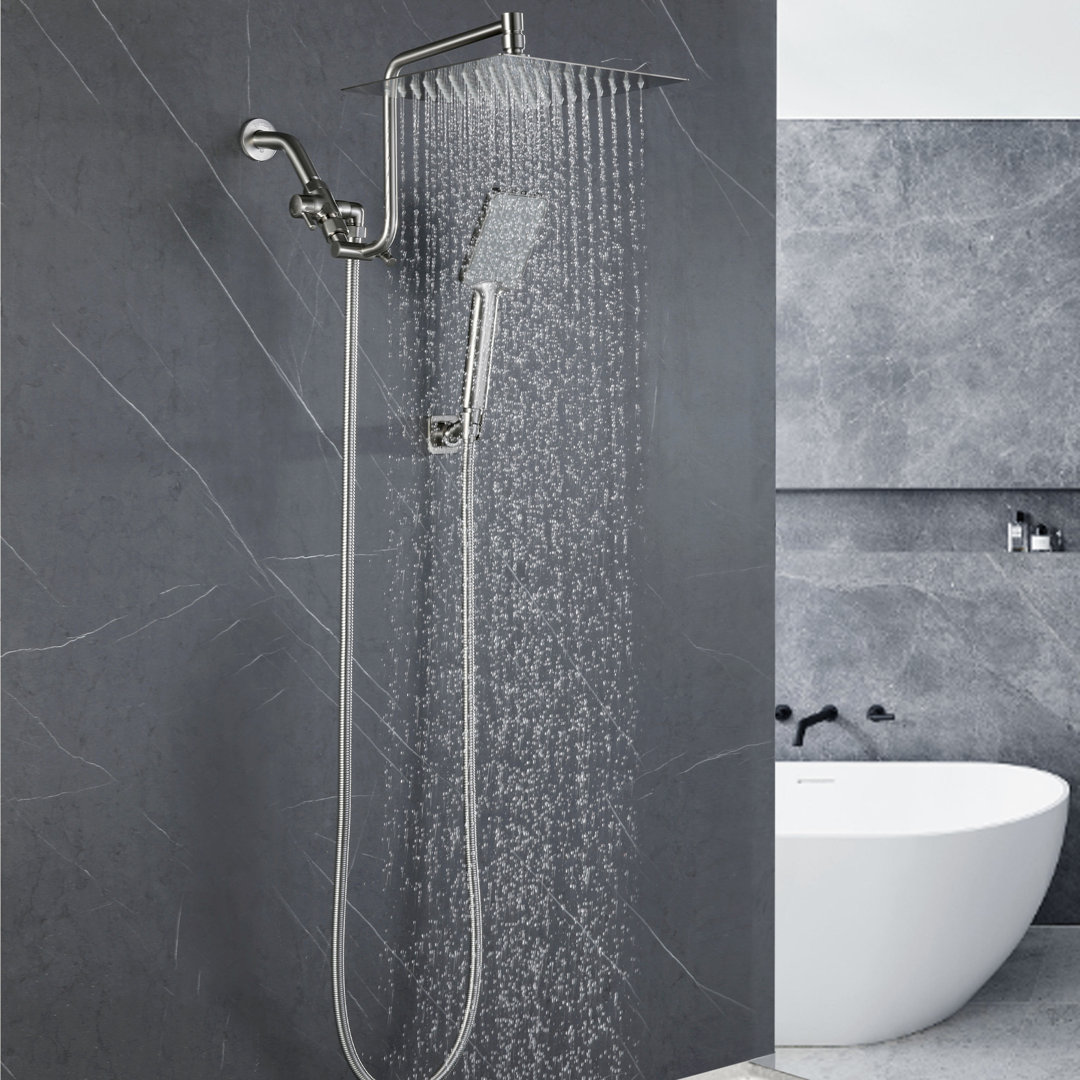 Multi Function Adjustable And Dual Shower Head with Handheld Combo YDmeet 