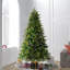 9' H Lighted Artificial Fir Christmas Tree