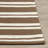 Palma Hand Woven Performance Stripe Brown Fabric Rug-103897895