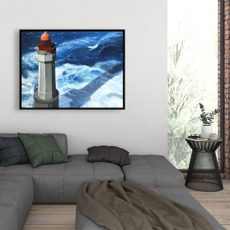 «The Headlight Of Jument», reproduction sur toile