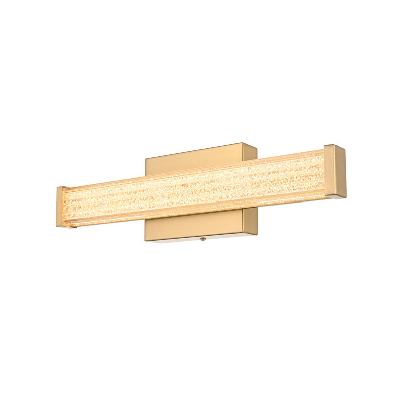 Marybeth 16 inch LED Wall Sconce , Satin Gold