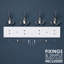 Maryetta Metal Wall Wall Mounted Coat Rack-425741197