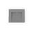 Badeloft 23.6" x 19.6" Stone Resin Wall Mounted Bathroom Sink WT-04-E-MGRY in Matte Gray