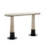 Kamile 53.5'' W Solid Wood Console Table