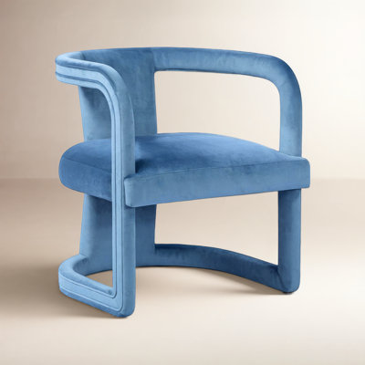 Nolita Mahogany Barrel Chair