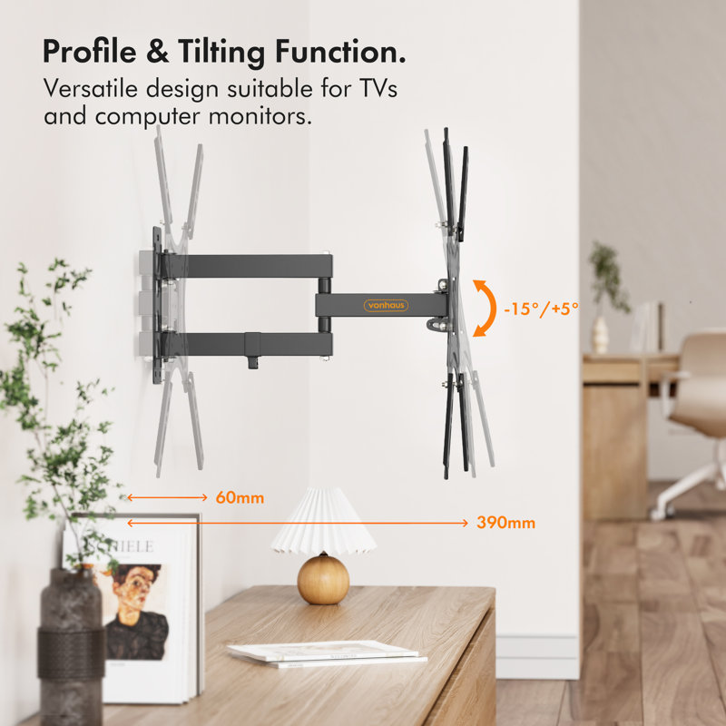 VonHaus Single Screen Wall Mount