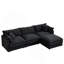 Modular Sectional Sofa With Movable Ottoman, DIY Configurable L-Shaped Couch For Living Room, Cloud-Like Comfort And Chenille Upholstery.-804629082-804629062