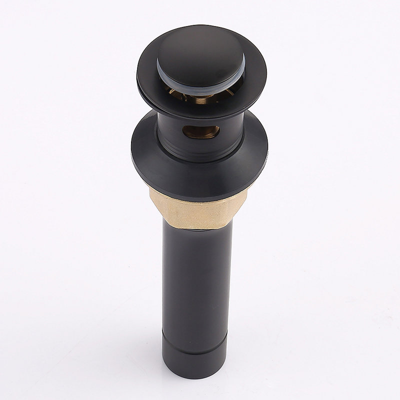 Pop-Up Drain Stainless Steel With Overflow Anti-Clogging For Vessel Sink Lavatory Vanity Sink Drain With Strainer Basket