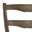 2 chaises à dossier en chêne - Ajoutez une touche de chaleur à votre salle à manger avec des sièges et des décorations en tissu
