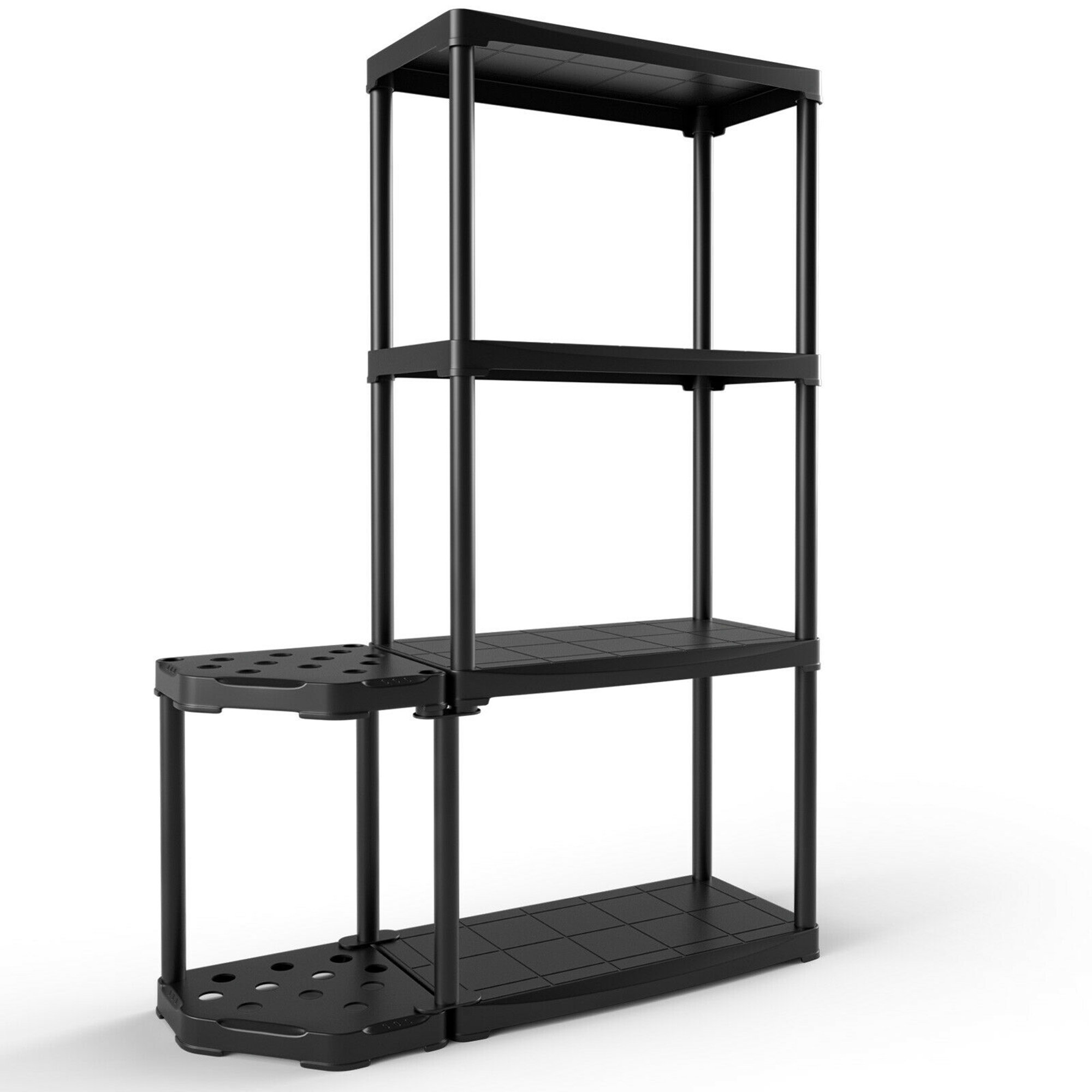 Rebrilliant 35'' W Plastic Shelving Unit Wayfair