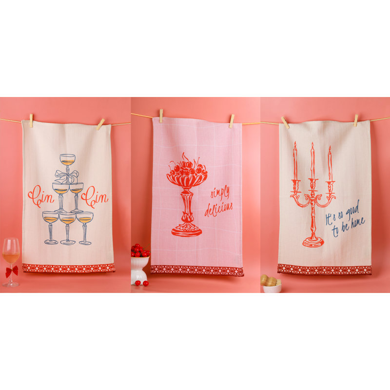 Vintage Celebration Kitchen Towel Set