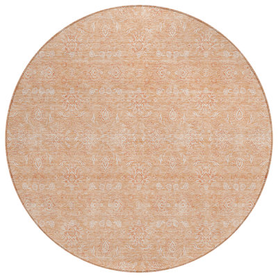 Killingly Washable Floral Indoor / Outdoor Rug